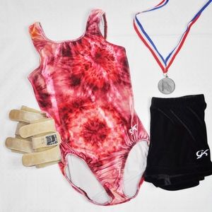 GK Gymnastics Leotard and Shorts